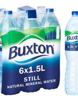 BUXTON NATURAL MINERAL WATER STILL 6 X 1.5LT